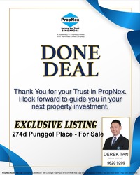 Blk 274D Punggol Place (Punggol), HDB 4 Rooms #207261011